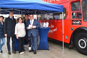 Infobus Schlaganfall Krankenhaus Maria-Hilf Krefeld